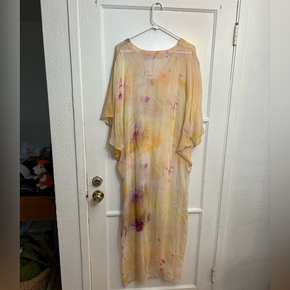 NWT Free People x Jen's Pirate Booth Daze Kaftan - Picture 4 of 7